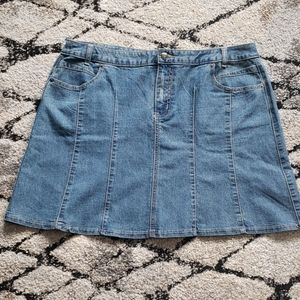 NWOT Jean Skirt